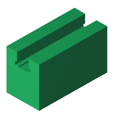 Polyethylene guides for chains