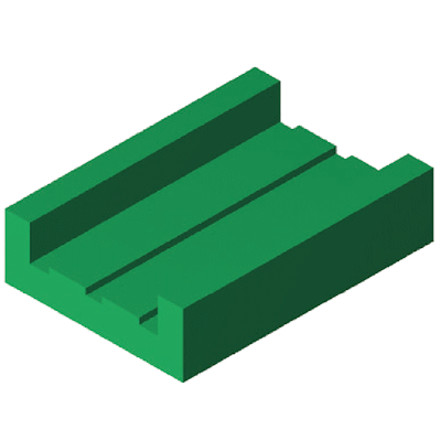 Polyethylene guides for chains