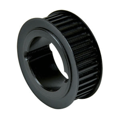 Taper lock timing pulleys