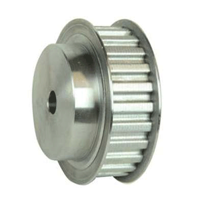 Timing pulleys with pilot bore