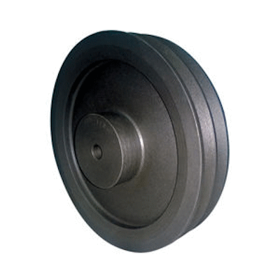 V-pulleys pilot bore