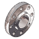 Hubbed slip-on-welding steel pipe flanges with flat face or raised face