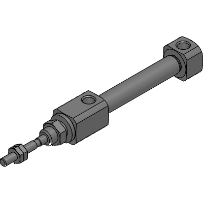 双作用单活塞杆型