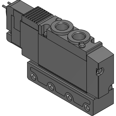 Discrete valve: Body porting