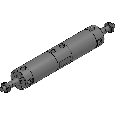 Double acting back to back type without switch