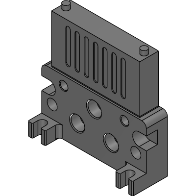 Foot seat with silencer