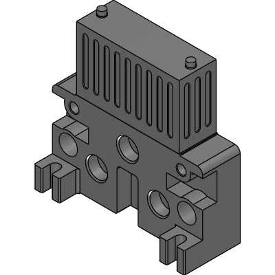 Foot seat with silencer