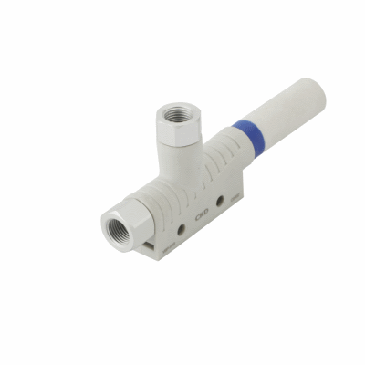 Vacuum pump with sliencer