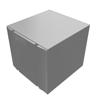 Styrofoam Box, 3D CAD Model Library