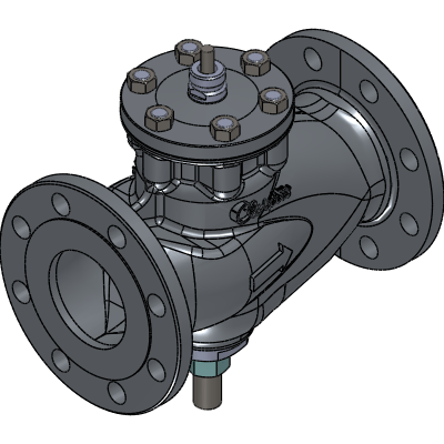 Clorius Controls 2-way Control Valves , DN 100-150mm, Cast Steel Industrial Valves