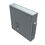 Wrought-iron gate deadlock