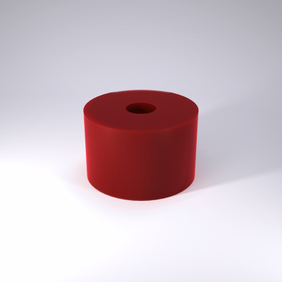 FIBROFLEX®-Ressort ronds 95 Shore A, selon DIN ISO 10069-1