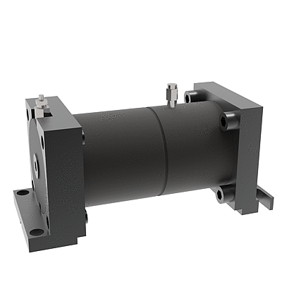 Force cylinder 90 kN with mounting flange