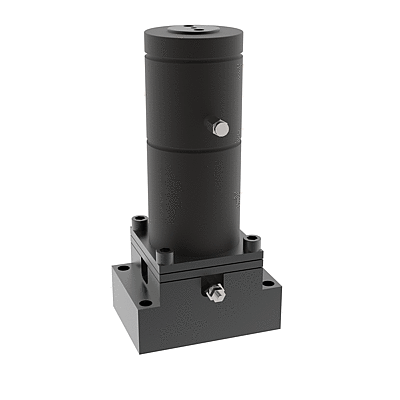 Force cylinder 60 kN with base plate