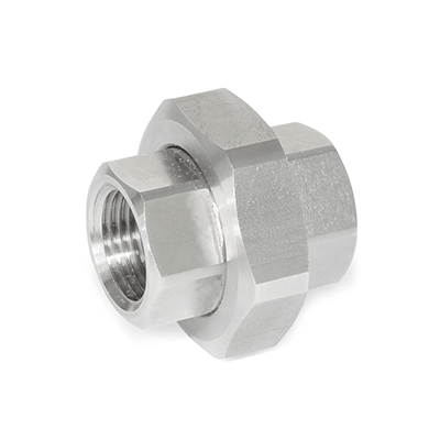 Stainless Steel-Strainer fittings, Type A, Fitting with female thread, on both ends