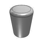 Protective caps, plastic for round tubes