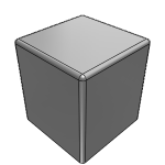 Protective caps, plastic for square tubes