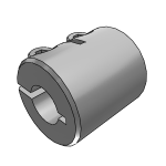 Shaft collars one-piece, wide, slitted inside