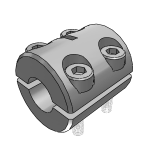 Shaft collar two-pice, wide
