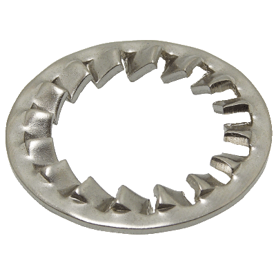 Rondelle "Eventail" à dentures intérieures "JZ" - DIN 6798 J - Inox A2