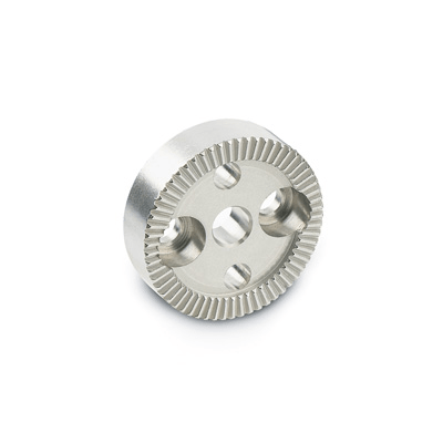 Toothed clamping elements