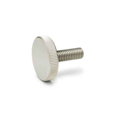 Stainless Steel-Flat Knurled screws