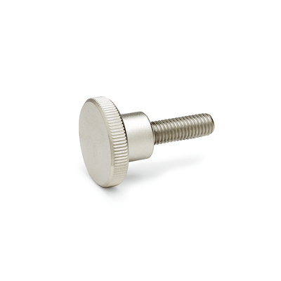 Knurled Screws, Stainless Steel AISI 316L