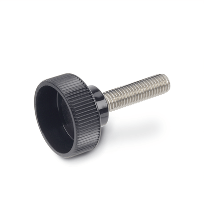 Stainless Steel-Hollow knurled knobs