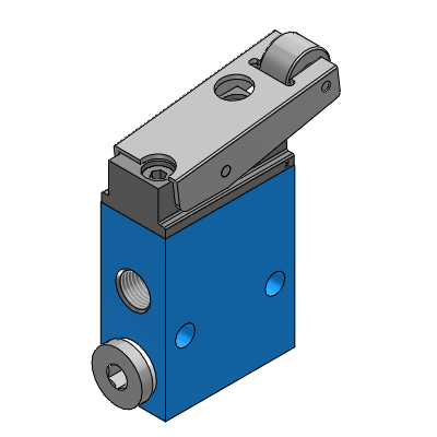 roller lever valve