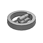 Handwheels 2-spoke plastic, with folding grip