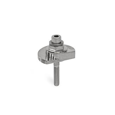 Clamping Bolts, Stainless Steel, Upward Clamping, Screw from the Operator's Side, Type SKS with hex