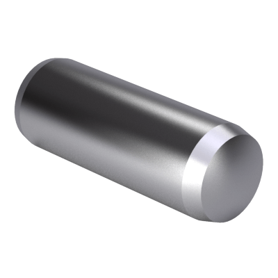 Parallel pins, with internal thread, hardened, form D