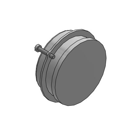 flanged precision pressure gauge