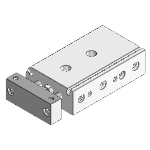 Twin-piston cylinder