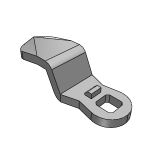 Tongue for quarter-turn lock