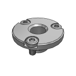 Clamping plates steel for quarter-turn clamp locks