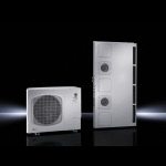 Split outdoor cooling solution with inverter technology
