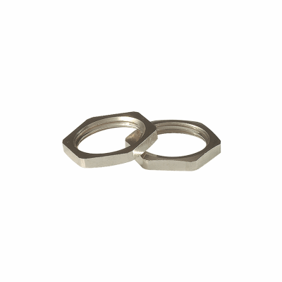 Hexagonal locknut PG Brass