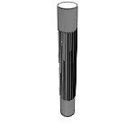 Press-in tool for DIN 71412 conical head grease nipples
