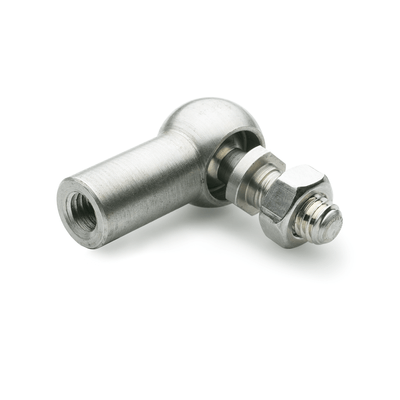 Stainless Steel-Winkeld ball joints, Type CS, with threaded ball shank, with safety catch