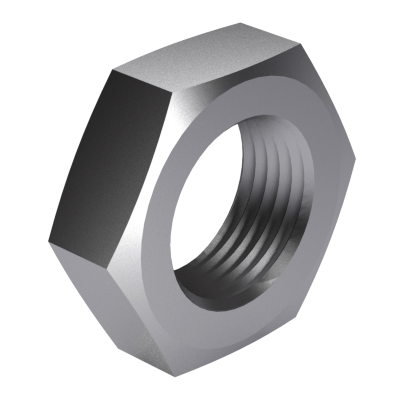 Hexagon thin nuts with metric fine pitch thread, Product grades A and B