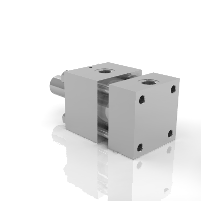 Rear screwed tapped holes