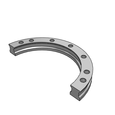 180° heavy-duty circular guide rail accessories