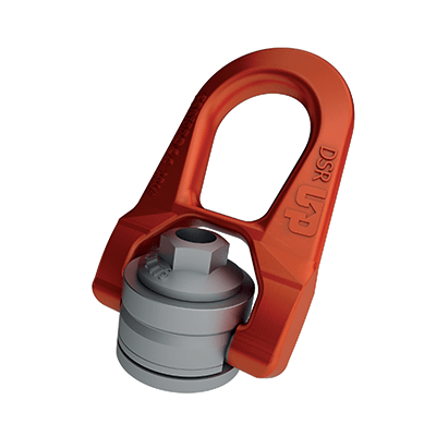 Cáncamo articulado doble giratorio hembra, GRADUP