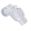 Hose Barb x 10-32 Thread - Elbow