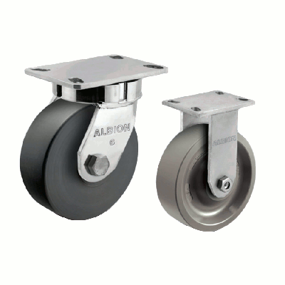 Ergonomic Kingpinless Caster