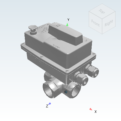 Comparato Nello Compact-PRO-AISI-3-vie Industrial Valves