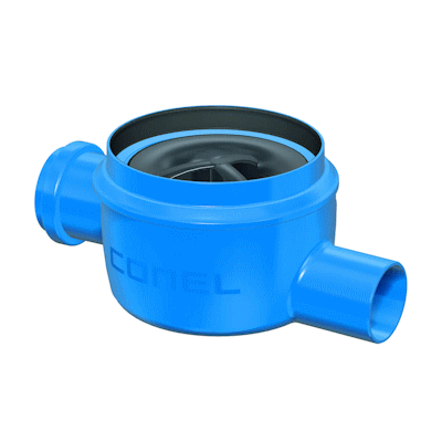 BODENABLAUF DRAIN DN 50 WAAGERECHT CONEL ZULAUF DN 50