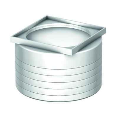 AUFSATZSTÜCK DRAIN F. EDELST.ROST 100MM CONEL