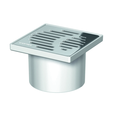 AUFSATZSTÜCK DRAIN MIT EDELST.ROST 150MM CONEL FÜR ABLÄUFE